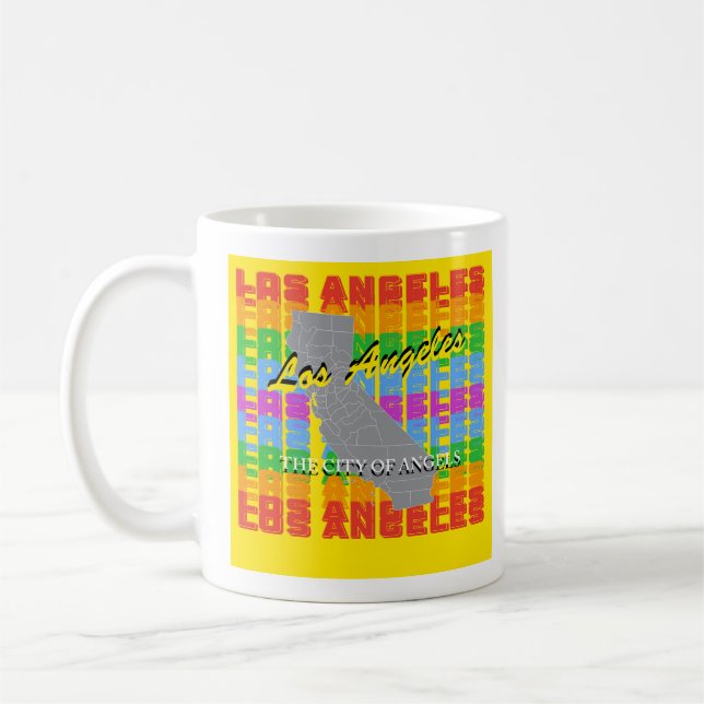 Caneca de café de Los Angeles  (Esquerda)