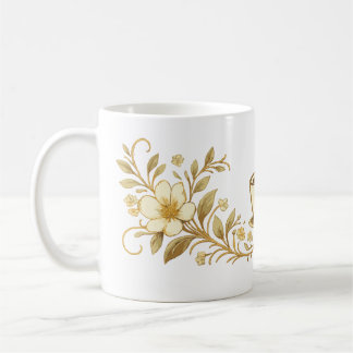Caneca de Café de Luxo com Caneca BClássica Vintag