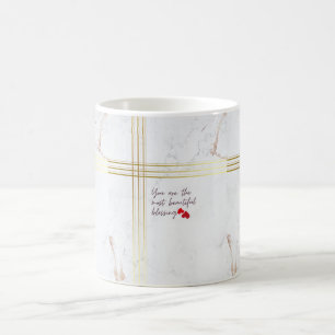 Caneca de Café de Luxo "Você É a Mais Bela Bênção
