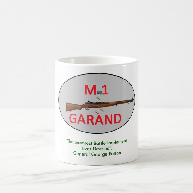 Caneca de café de M1 Garand (Centro)