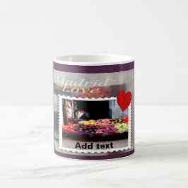 Caneca De Café De Madri com Amor