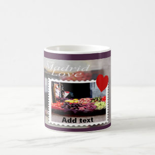 Caneca De Café De Madri com Amor