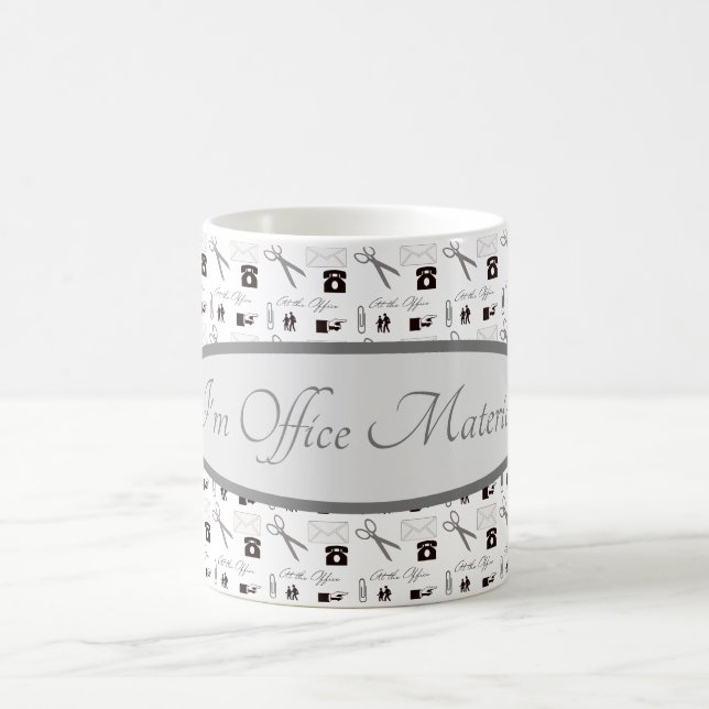 Caneca de Café de Material de Escritório (Centro)