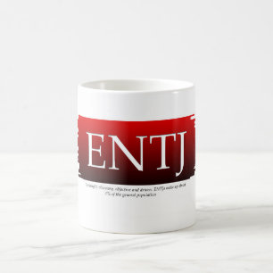Caneca de café de MBTI ENTJ