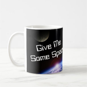 Caneca De Café Dê-Me Algum Adulto De Espaço