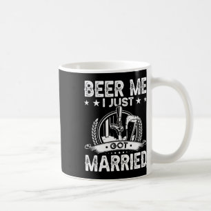 Caneca De Café Dê-me Cerveja Acabei de Me Casar Piada de Casament