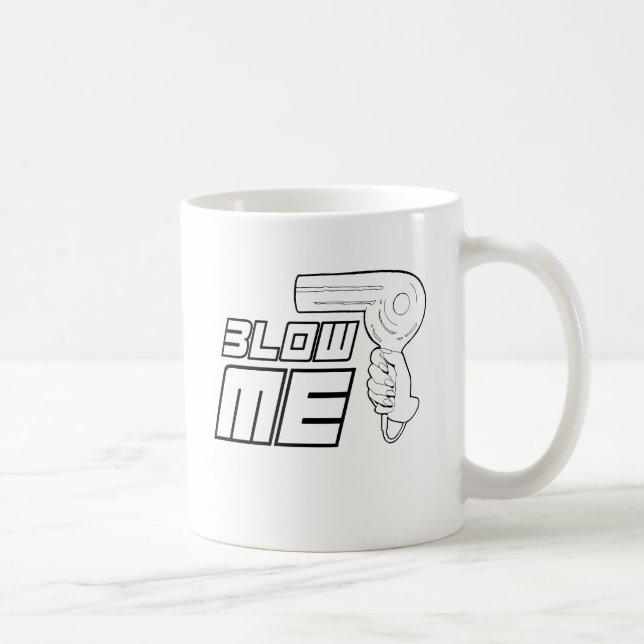 Caneca De Café DÊ-ME UM SORriso FORÇADO (Direita)
