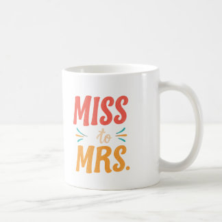 Caneca De Café De Miss a Sra