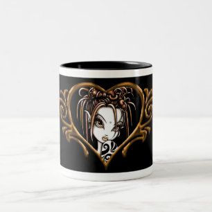 Caneca de café de Mocca Brown "Sophia"
