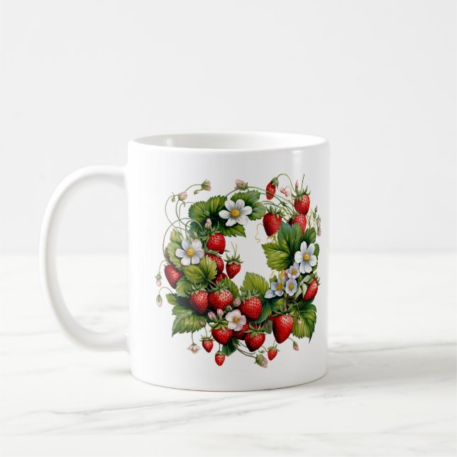 Caneca de Café de Morango (Esquerda)