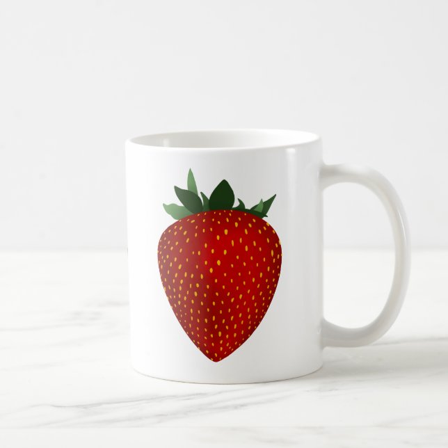 caneca de café de morango (Direita)