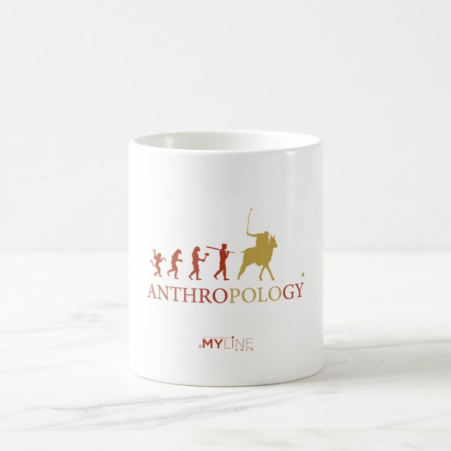Caneca de café de Morhping da antropologia (Centro)
