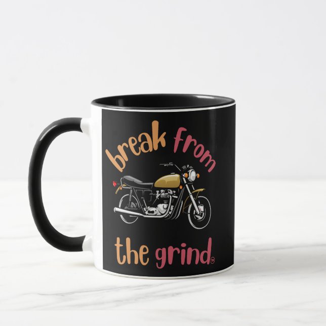 Caneca de Café de Moto (Esquerda)