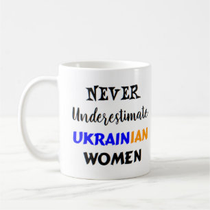 caneca de café de mulheres ucrainas