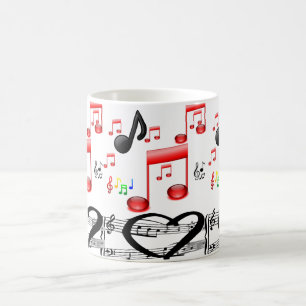 Caneca de café de músicos