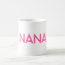 Caneca de café de "NANA"