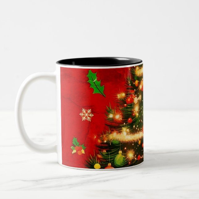 Caneca de Café de Natal (Esquerda)