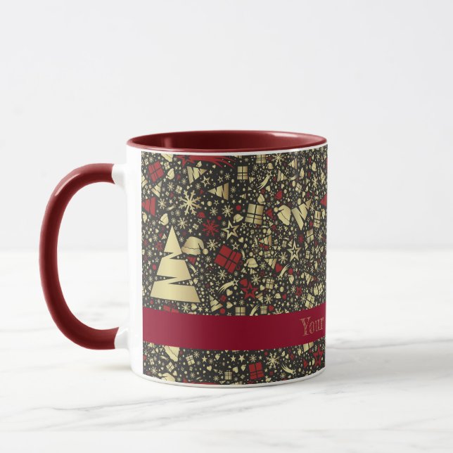 Caneca de Café de Natal (Esquerda)