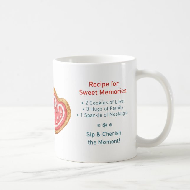 Caneca de Café de Natal com Bonecos de Neve Fofos (Direita)