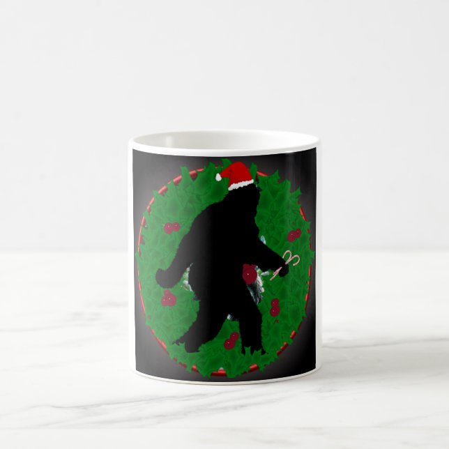Caneca de café de Natal de Pé Grande (Centro)