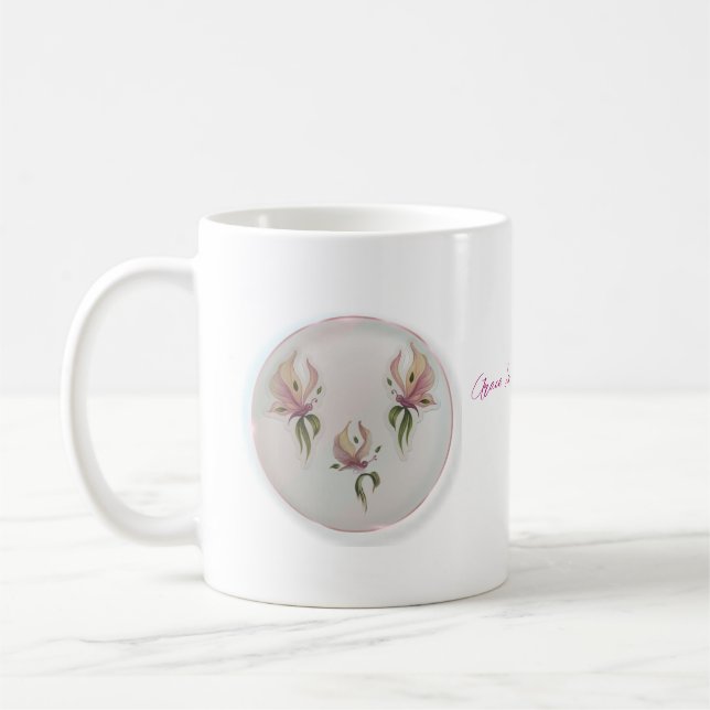 Caneca de café de natureza caprichosa (Esquerda)