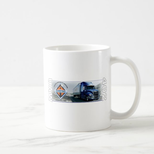Caneca de café de Navistar do LOCAL 402 do CST (Direita)