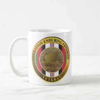 Caneca de café de OEF (liberdade de resistência de