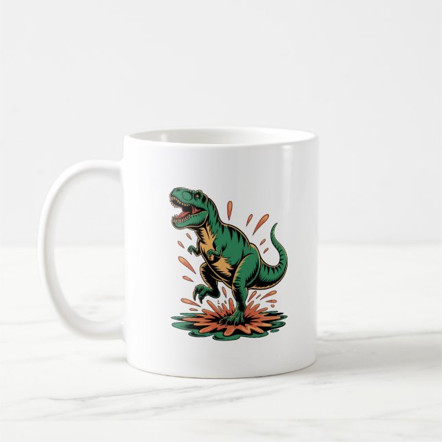 Caneca De Café De Onde Veio O Gasóleo (Esquerda)