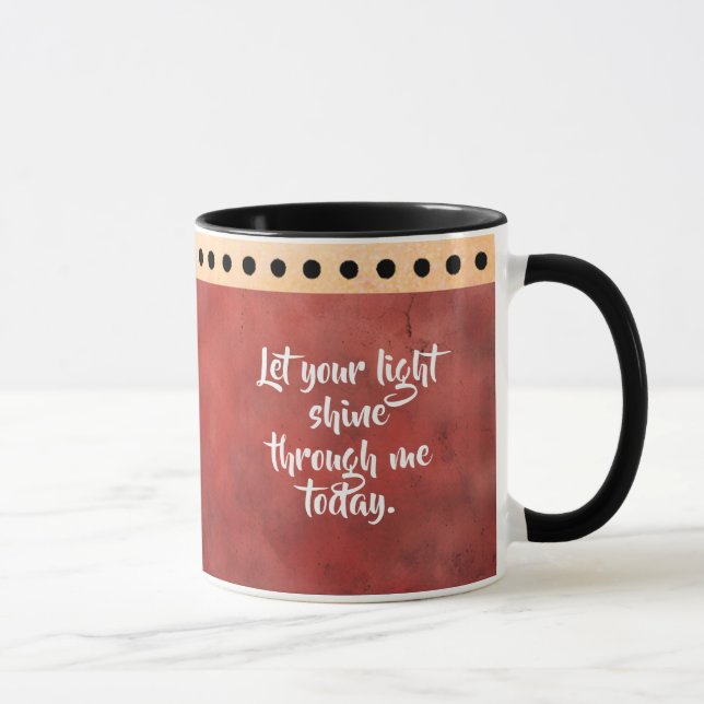 Caneca de Café de Oração da Manhã (Direita)
