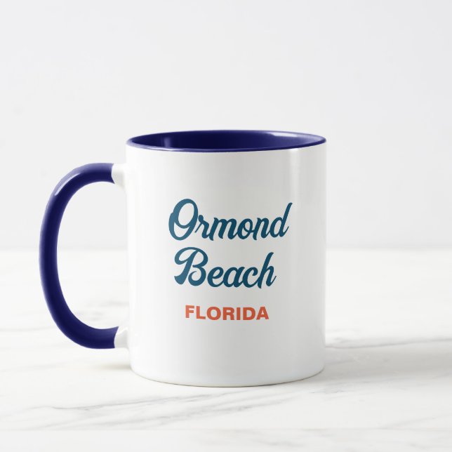 Caneca de café de Ormond Beach Flórida (Esquerda)