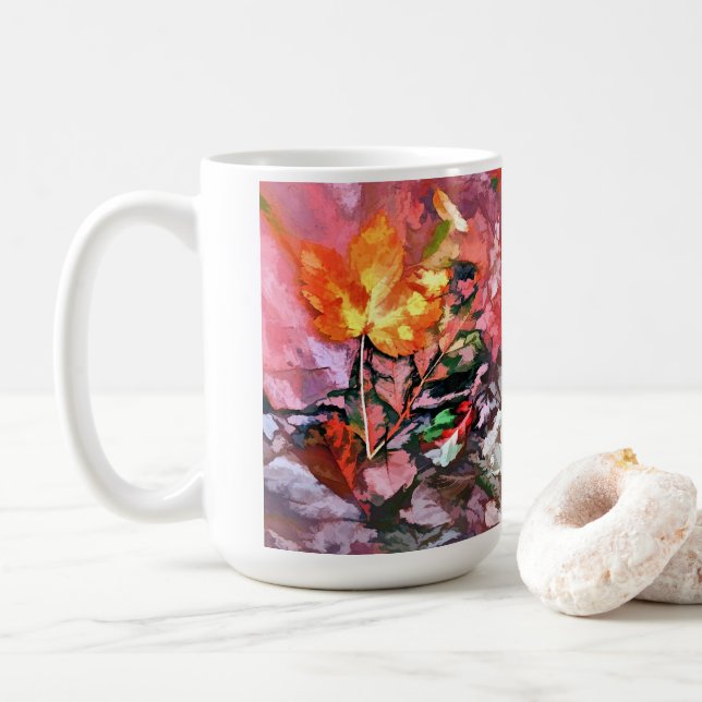 CANECA DE CAFÉ DE OUTONO (Com Donut)