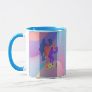 CANECA DE CAFÉ DE PADEL – ESTILO VIBRANTE para ELE