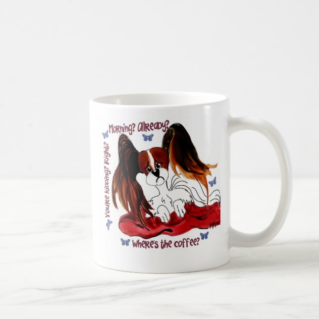 Caneca de café de Papillon (Direita)