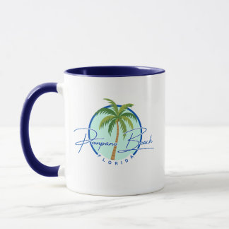 Caneca de café de Pompano Beach Flórida