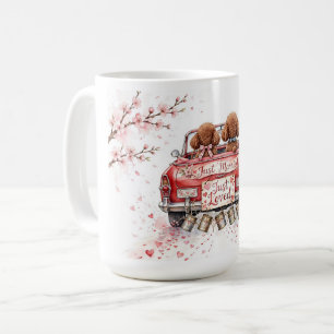 Caneca de Café de Poodle Fofa – Caneca para Amante