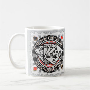 Caneca De Café De preferência Jogue Bridge