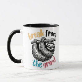 Caneca de Café de Preguiça