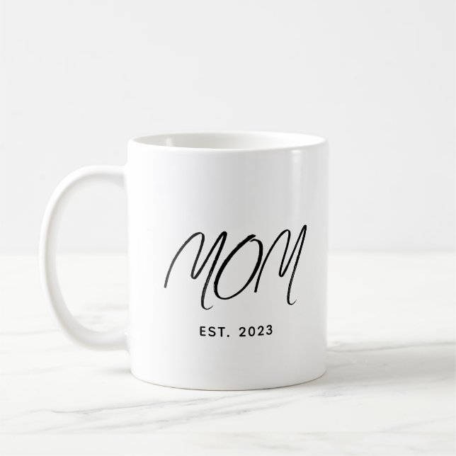 Caneca de Café de Presente para Mãe Estabelecida (Esquerda)