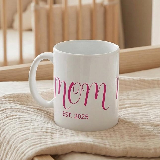 Caneca de Café de Presente para Mãe Fundada (Criador carregado)