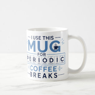 Caneca de Café de Professor de Química – Pausa Per