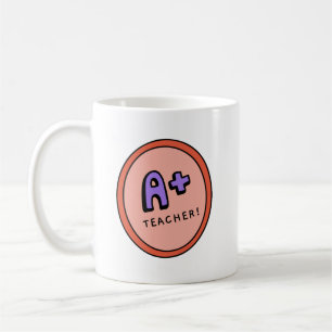 Caneca de Café de Professor Engraçada ensine amo