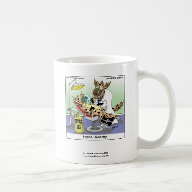 Caneca de Café de Qualidade Engraçada de Cartoon d (Direita)