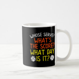 Caneca De Café De quem é a vez qual é o placar dia pickleball pic