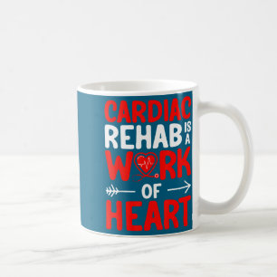 Caneca De Café De Reabilitação Cardíaca Trabalho Coração Cardiolo