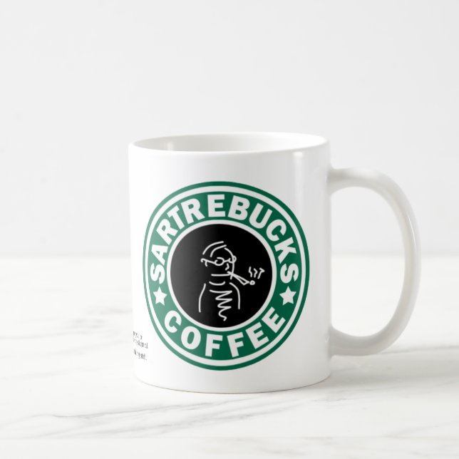 Caneca de café de Sartrebucks (Direita)