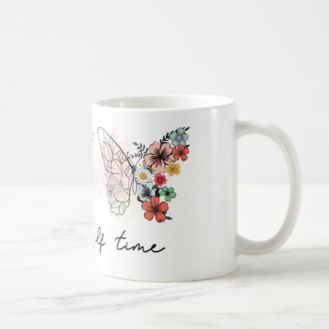 Caneca De Café Dê Seu Tempo Próprio 11oz Mug (Direita)