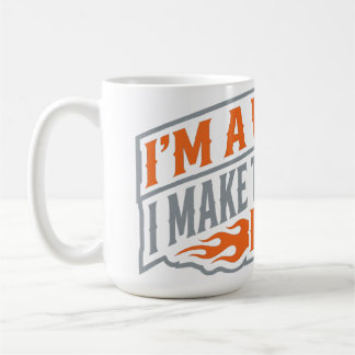 Caneca de Café de Soldador Engraçado Faíscas Voam