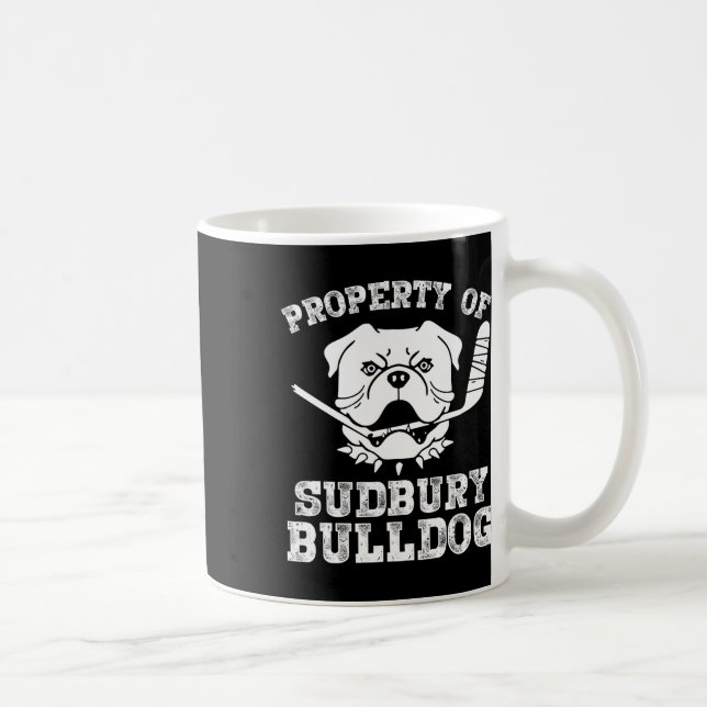 Caneca De Café De Sudbury Bulldog (Direita)