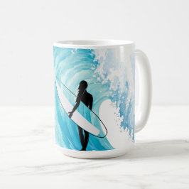 Caneca de Café de Surf