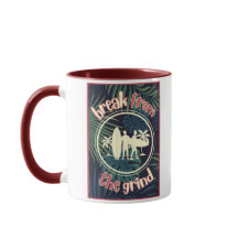 Caneca de Café de Surf Havaiano